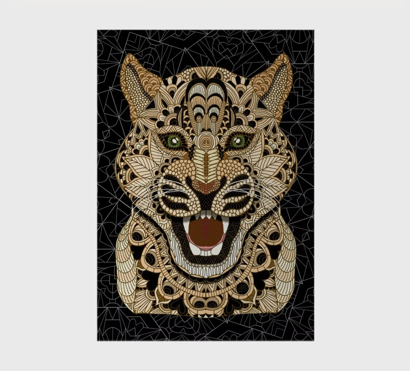 Leopard notitieboek van Angelika Parker