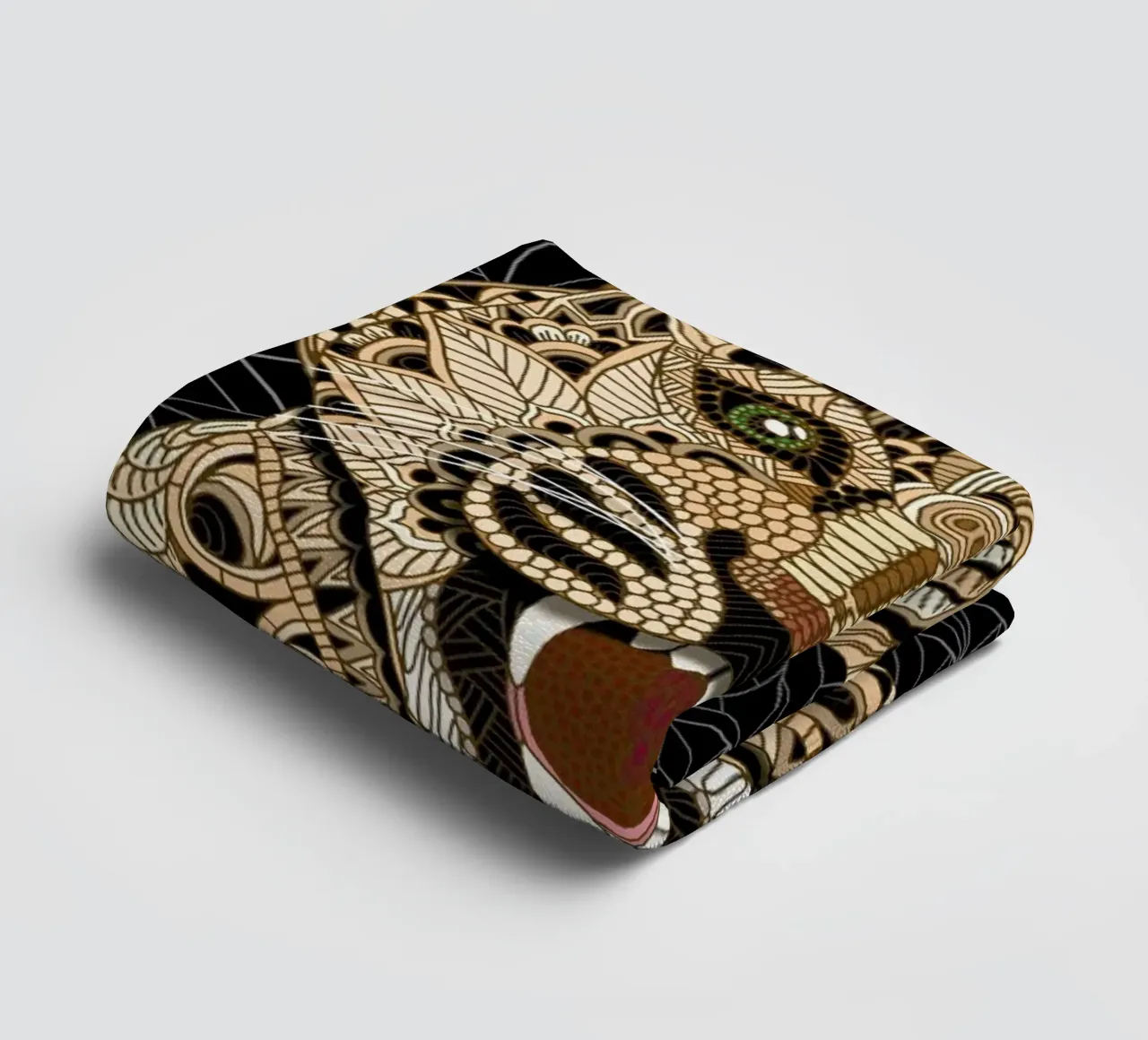 Leopard towel by Angelika Parker