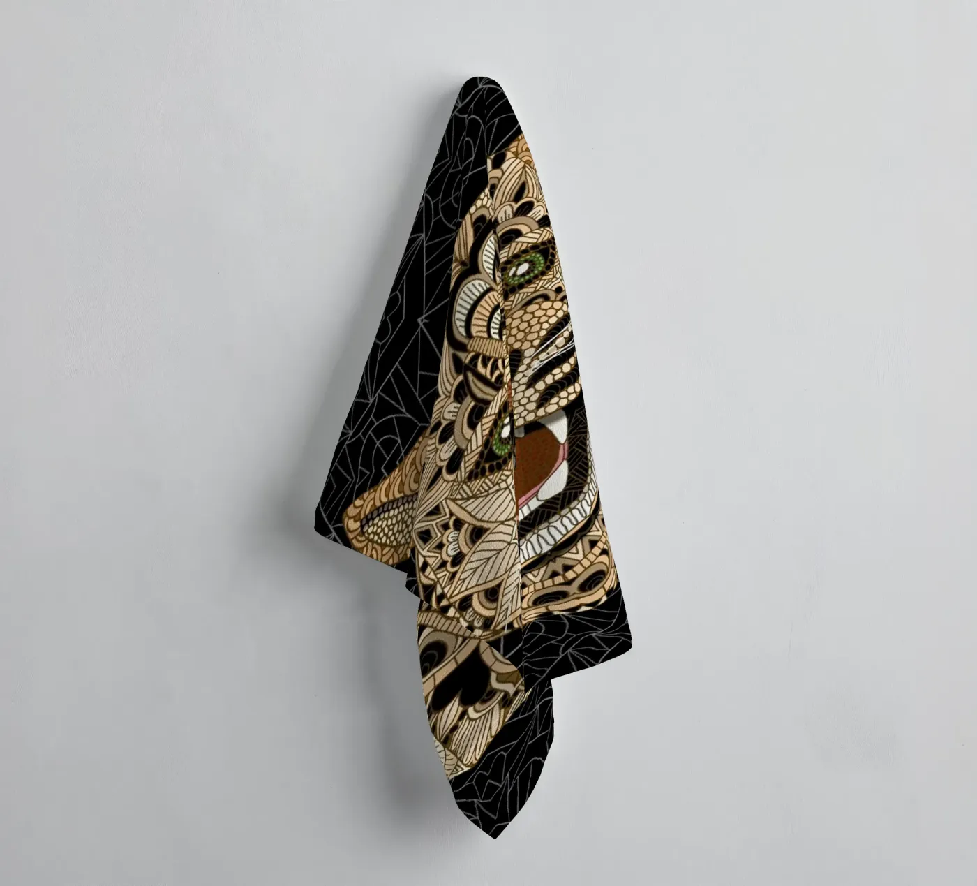 Leopard towel by Angelika Parker