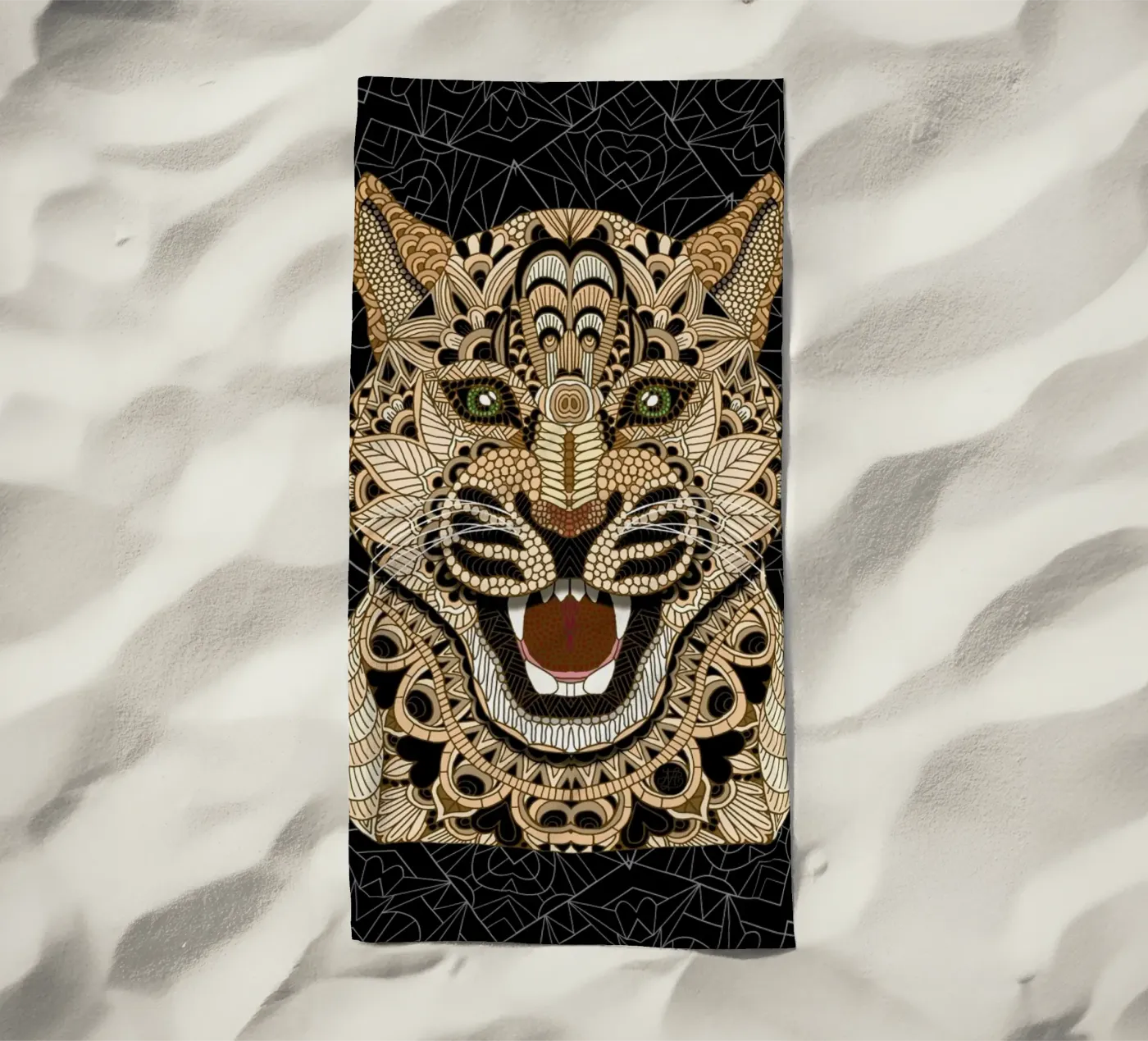 Leopard telo mare da Angelika Parker