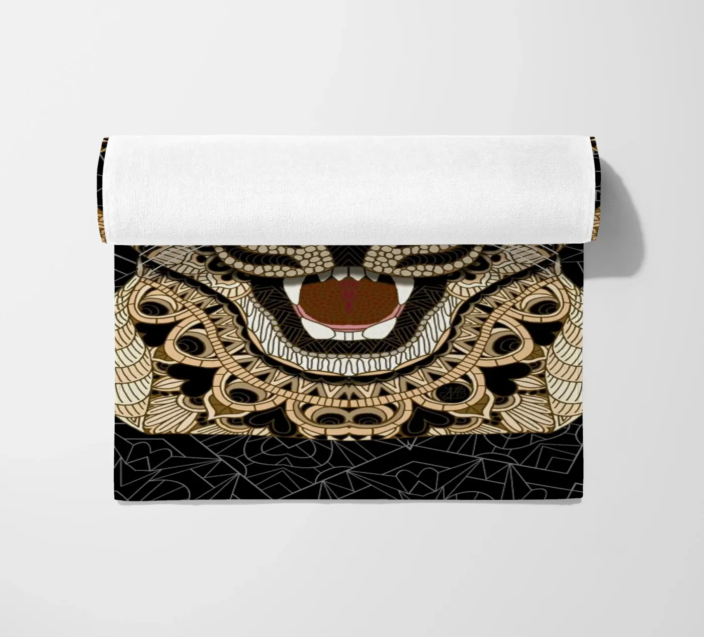 Leopard strandhanddoek van Angelika Parker