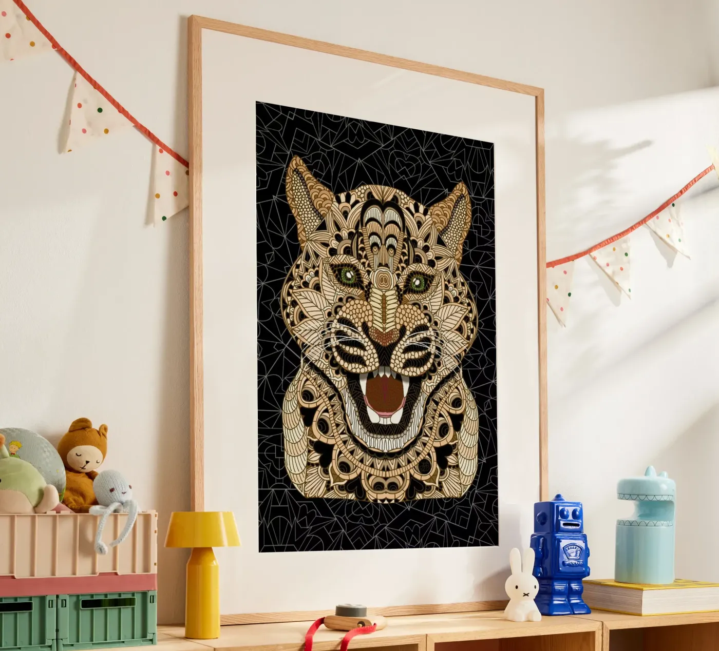 Leopard Poster von Angelika Parker