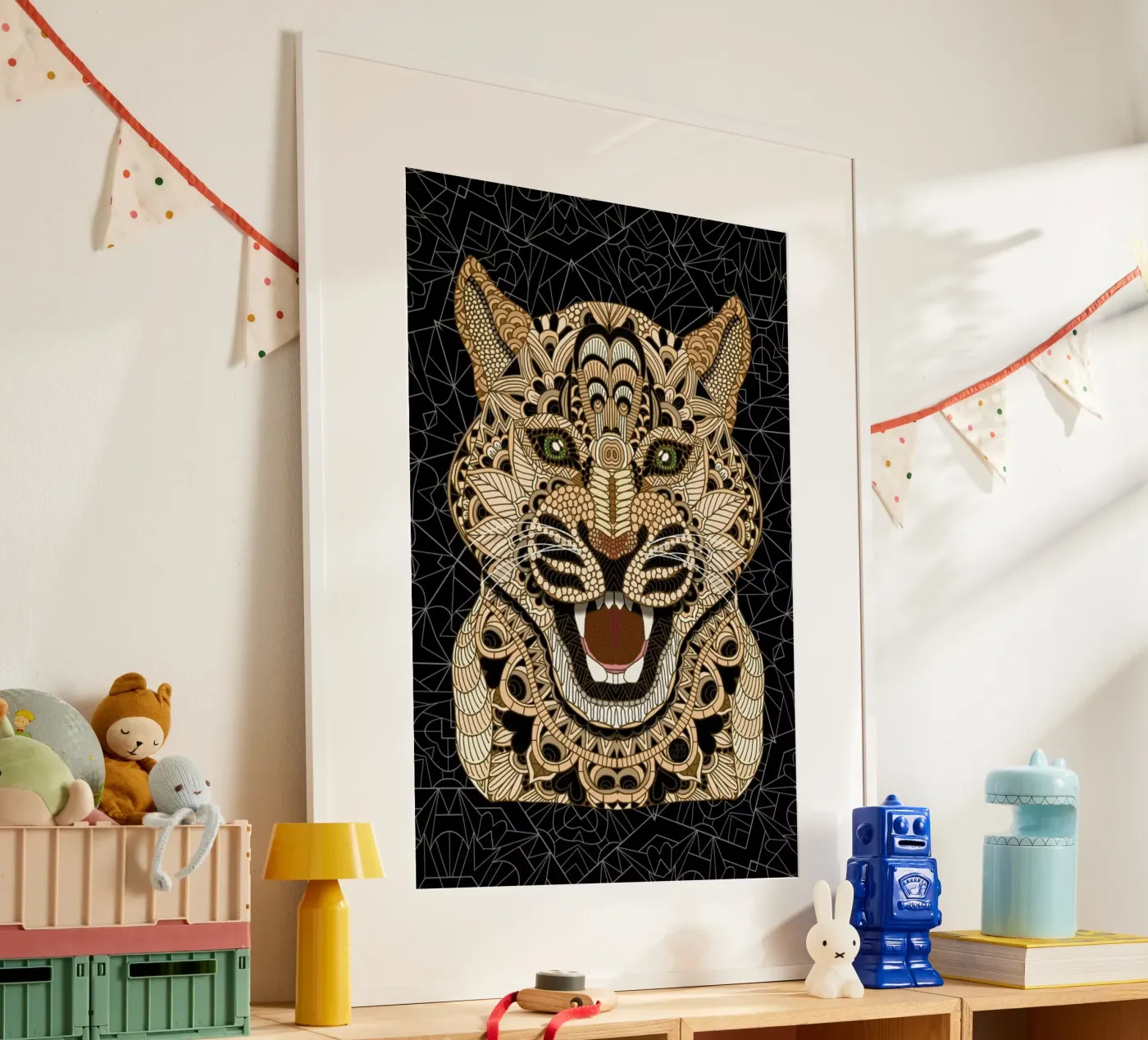 Leopard Poster von Angelika Parker