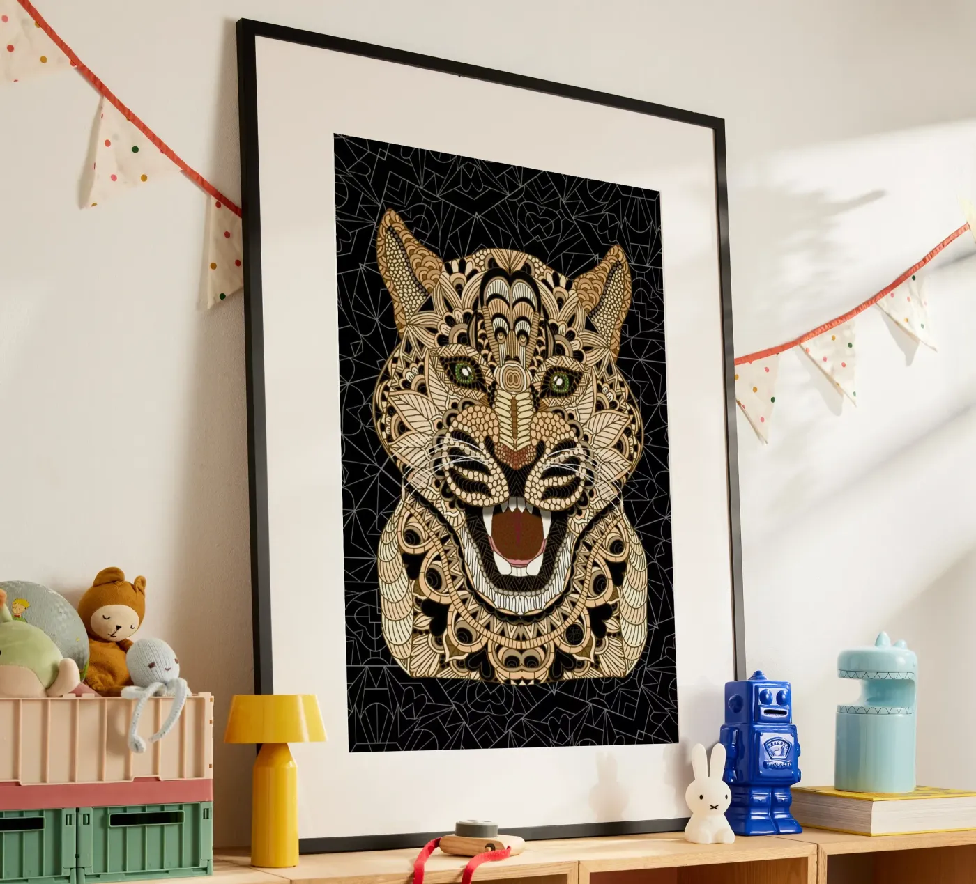 Leopard Poster von Angelika Parker