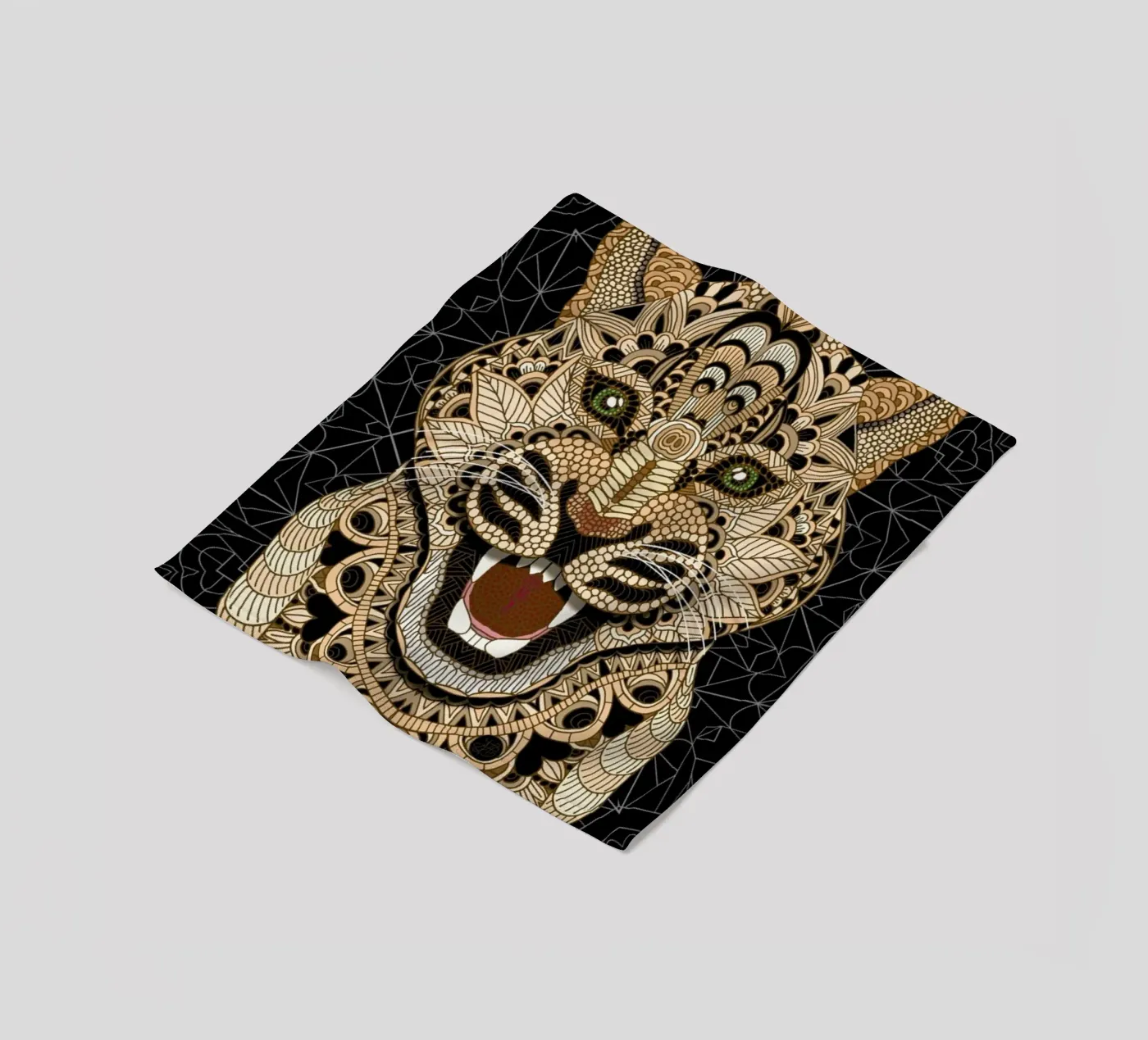 Leopard Fleecedecke von Angelika Parker