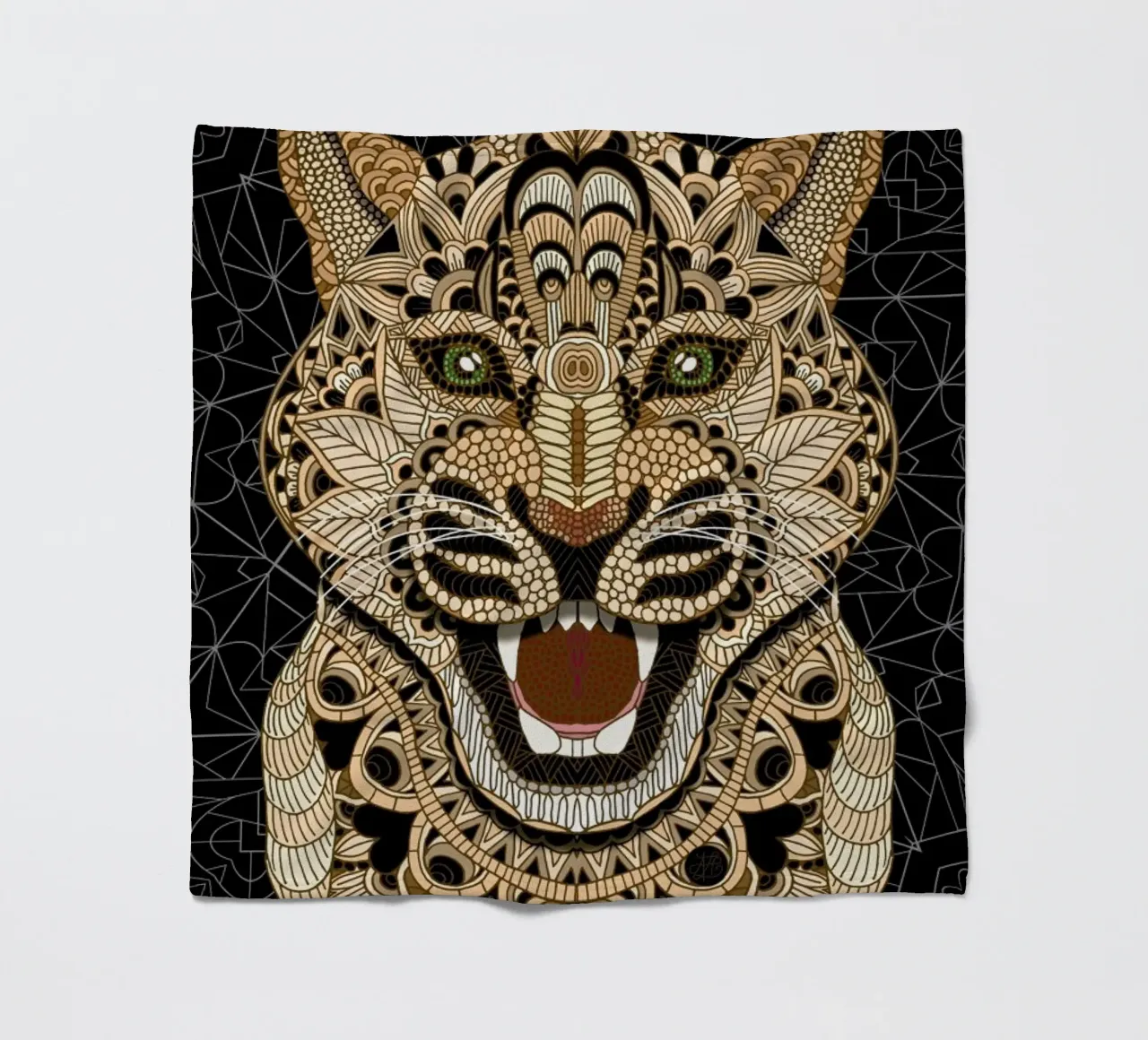 Leopard Fleecedecke von Angelika Parker