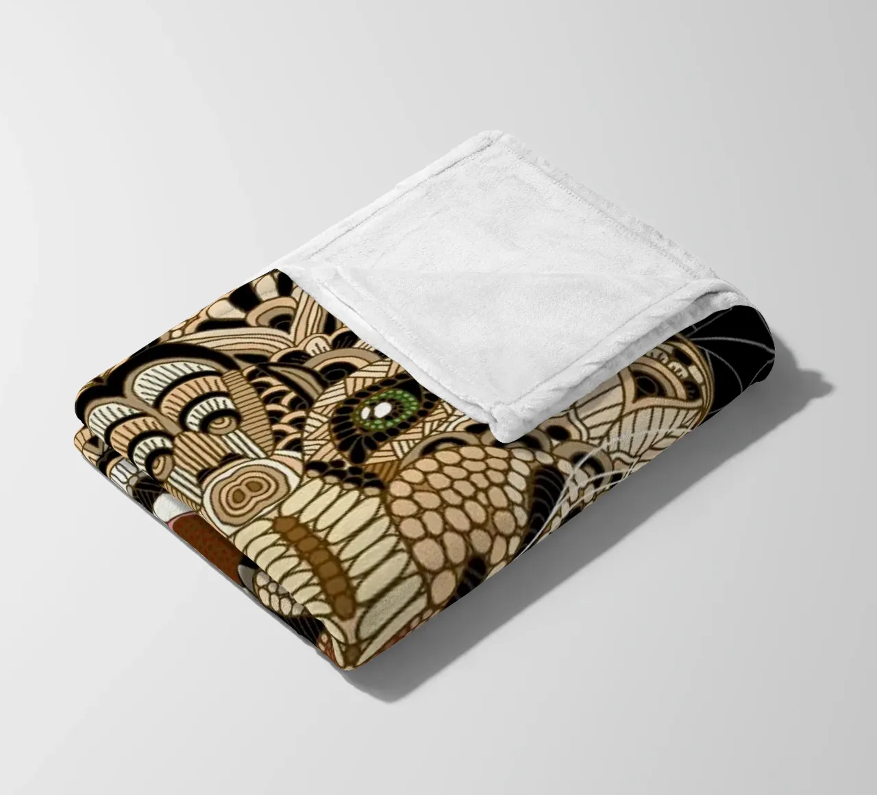 Leopard Fleecedecke von Angelika Parker