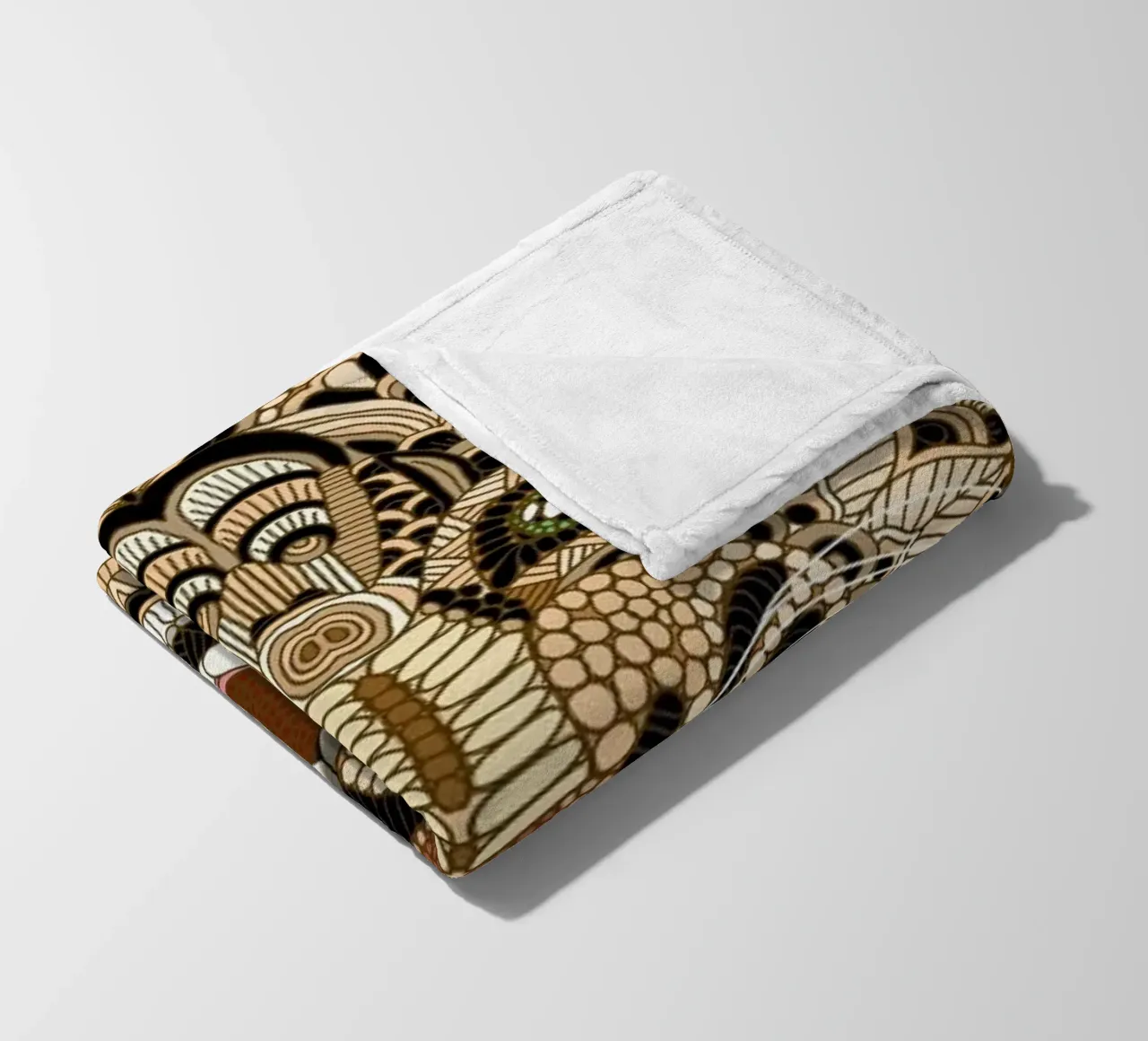 Leopard Fleecedecke von Angelika Parker