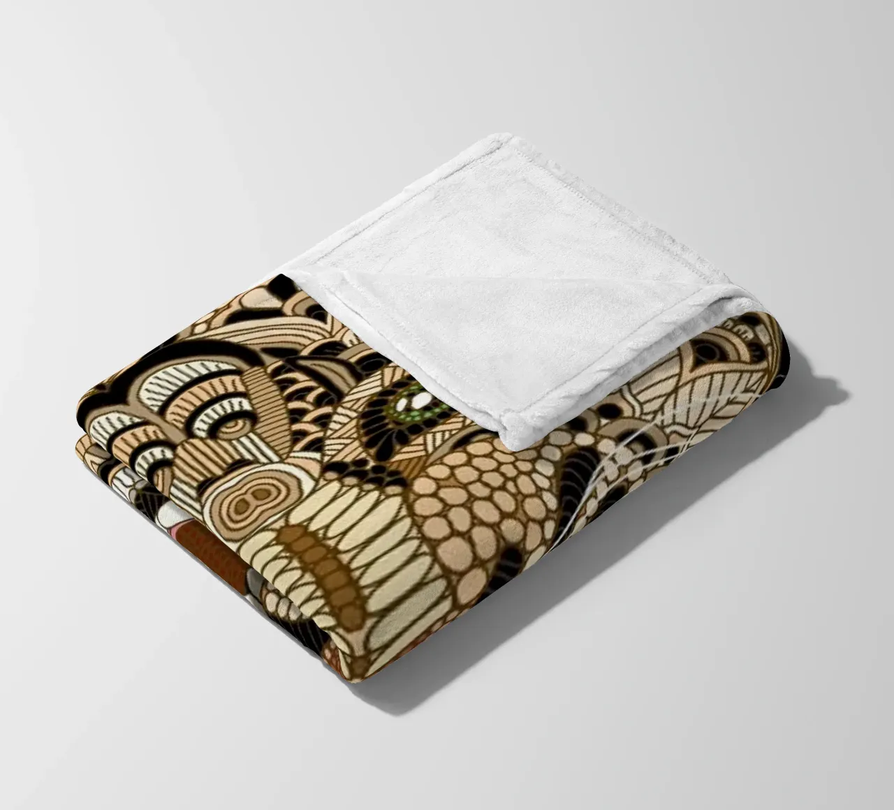 Leopard Fleecedecke von Angelika Parker