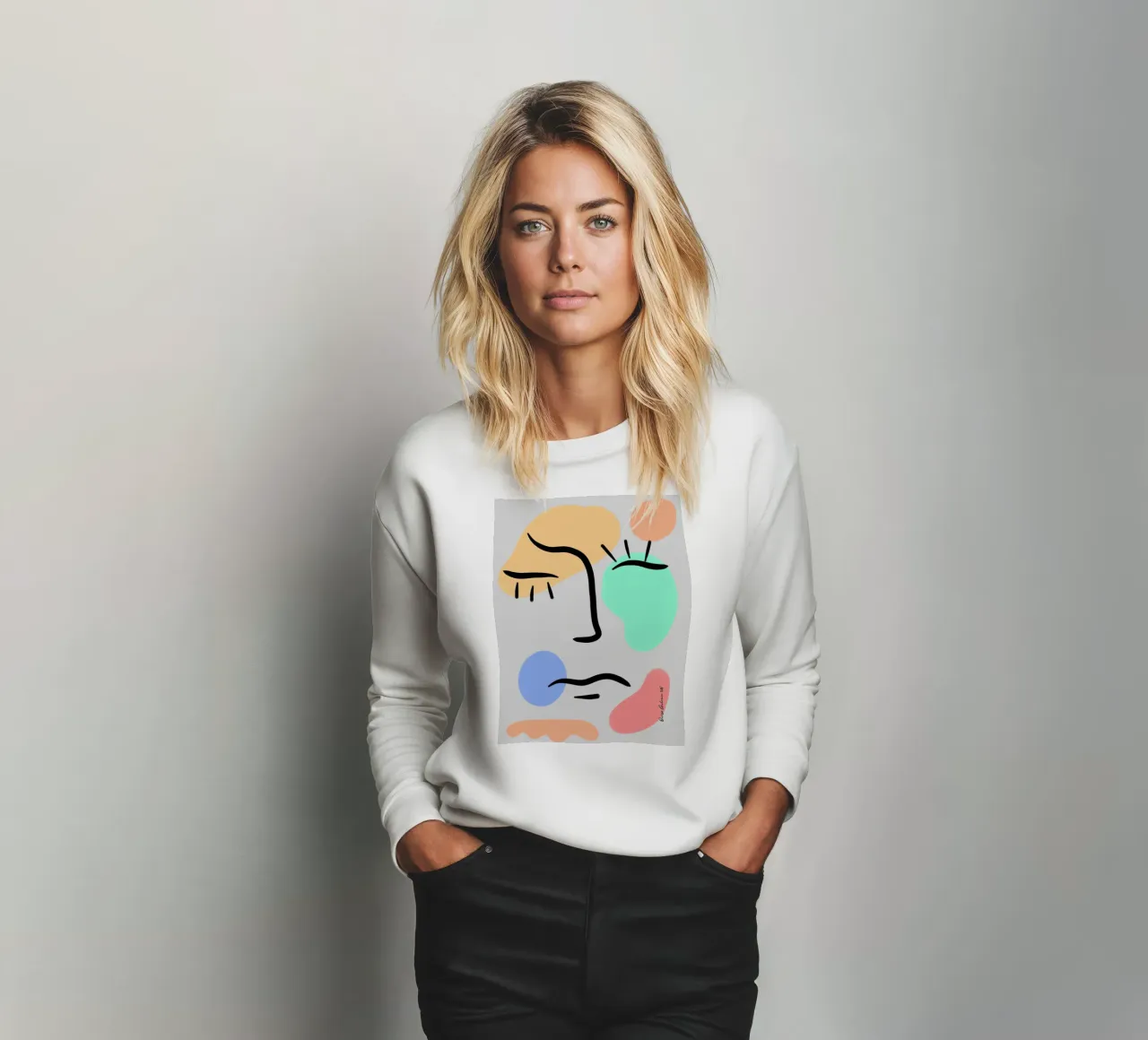 Fluid Color felpa da Mike Leymi