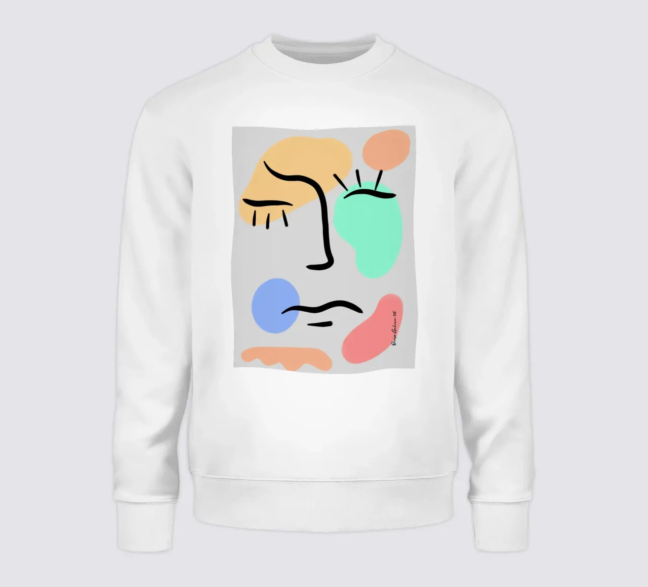 Fluid Color felpa da Mike Leymi