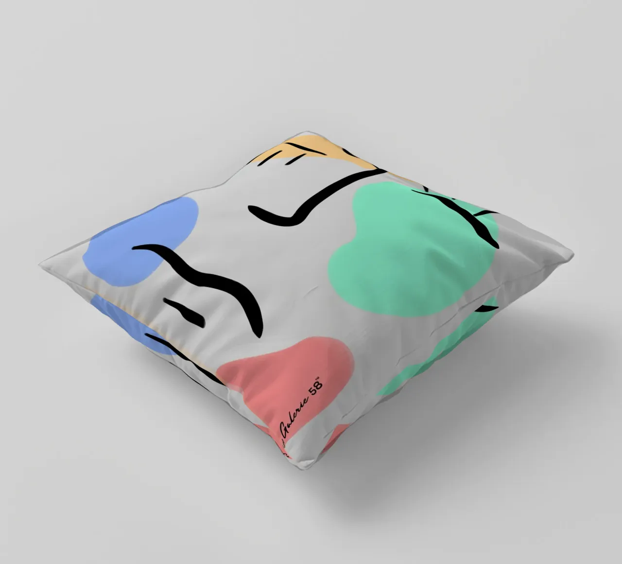 Fluid Color cuscino da Mike Leymi