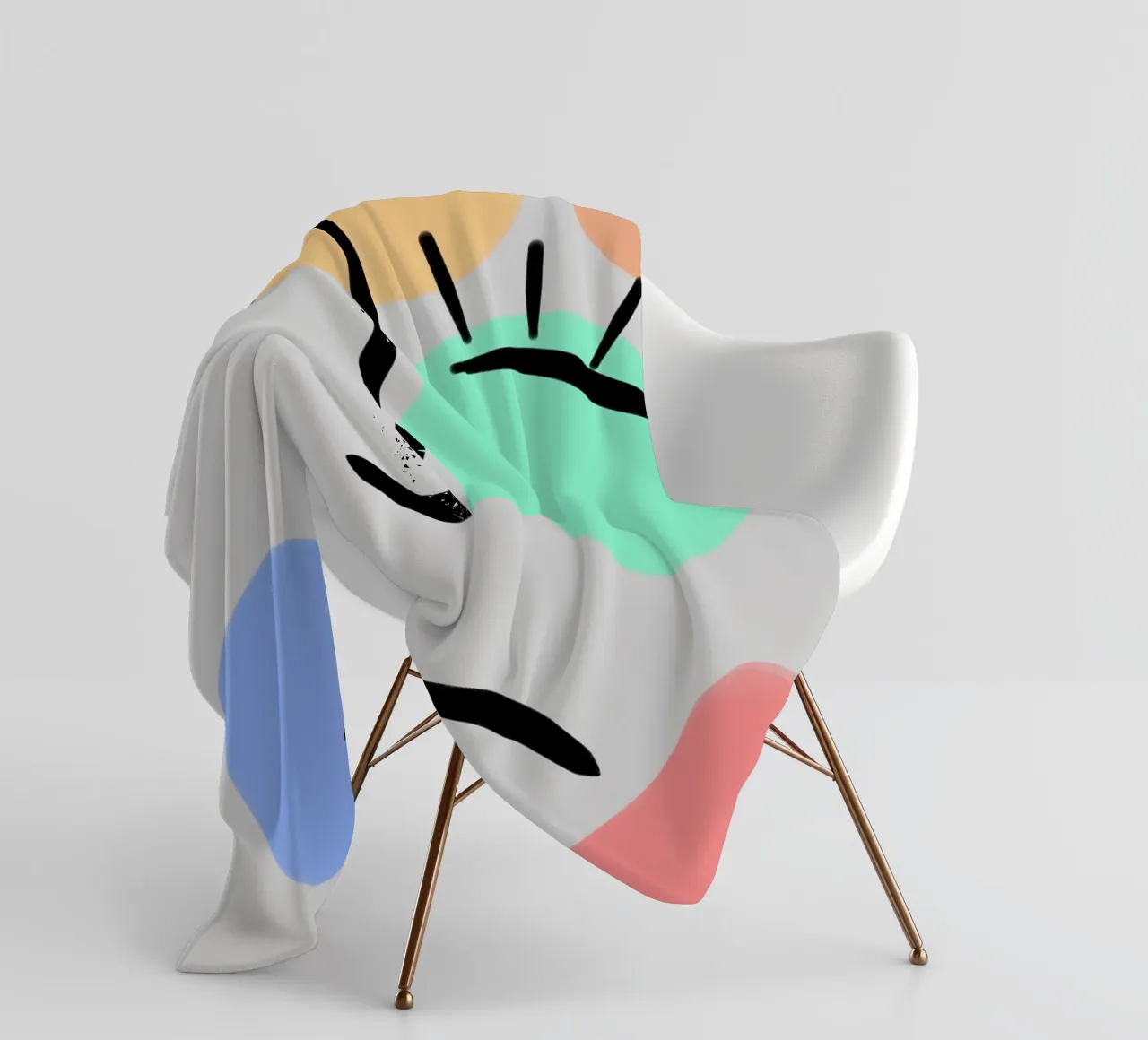 Fluid Color coperta in pile da Mike Leymi