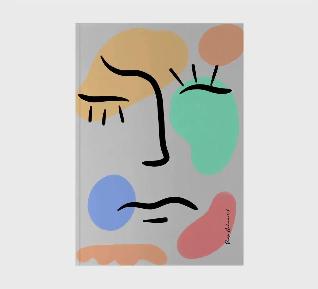Fluid Color notebook by Mike Leymi