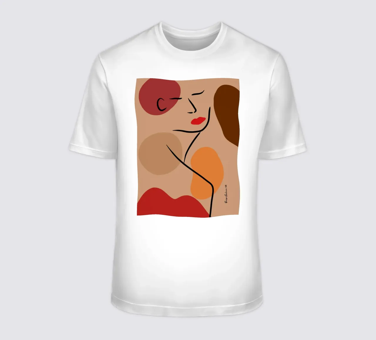 Abstract Bloom t-shirt da Mike Leymi
