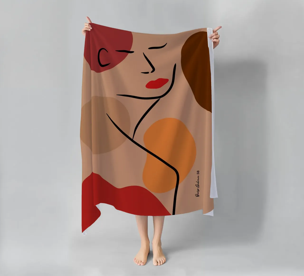 Abstract Bloom telo mare da Mike Leymi