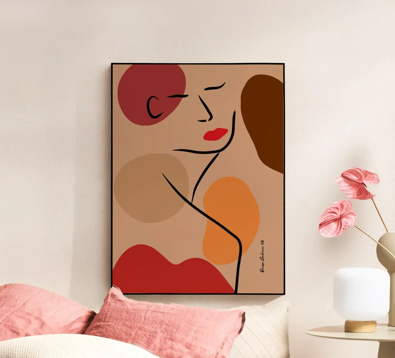 Abstract Bloom plexiglass da Mike Leymi