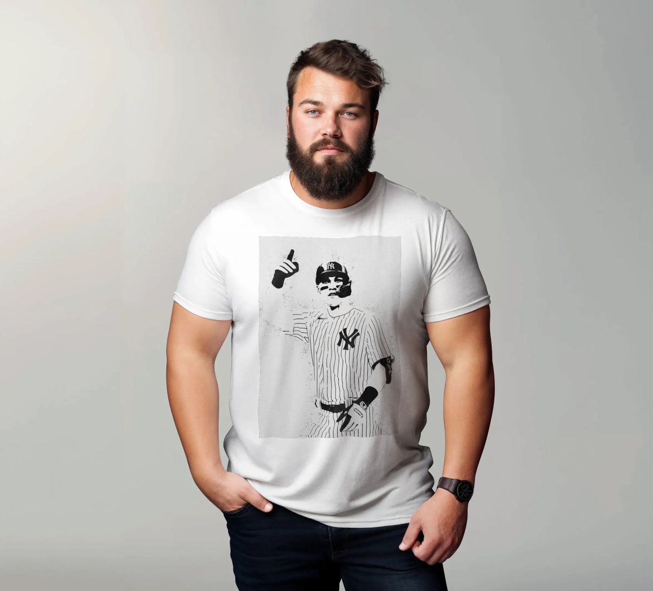 Aaron Judge t-shirt da tenten