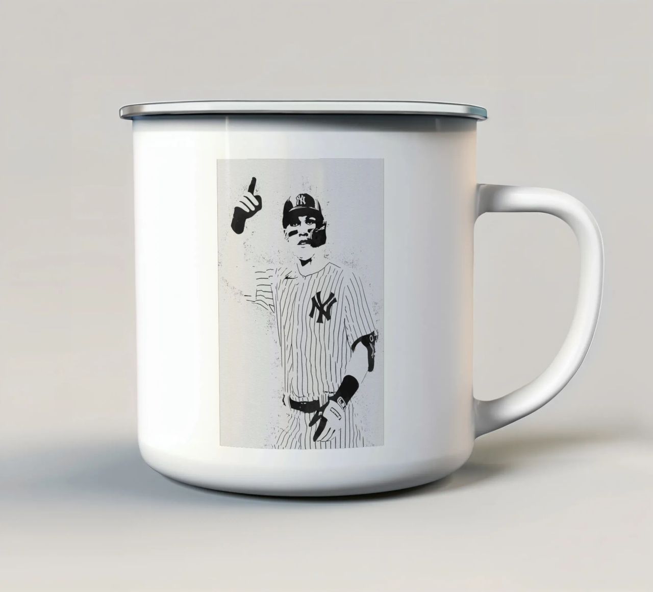 Aaron Judge tazza in smalto da tenten