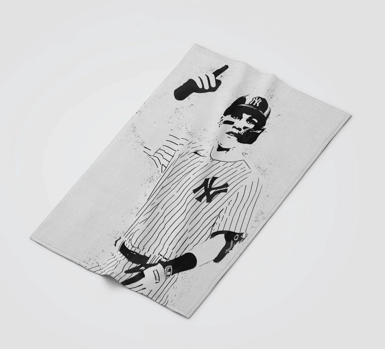 Aaron Judge coperta in pile da tenten
