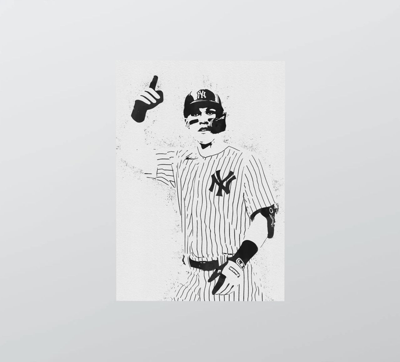 Aaron Judge adesivo da tenten