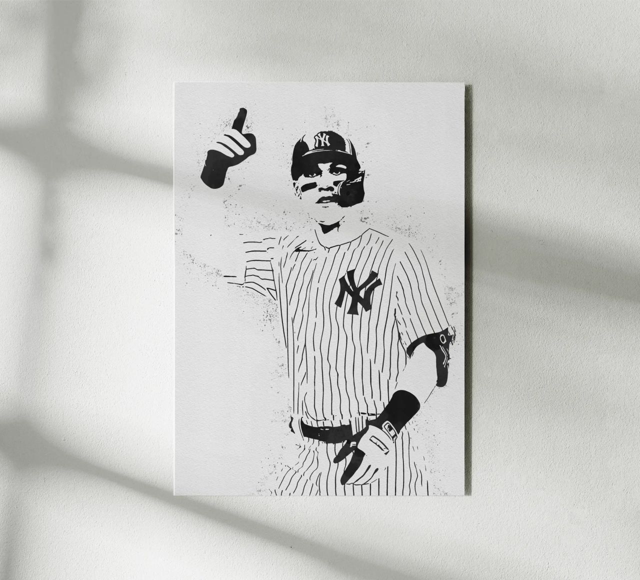 Aaron Judge alluminio dibond da tenten