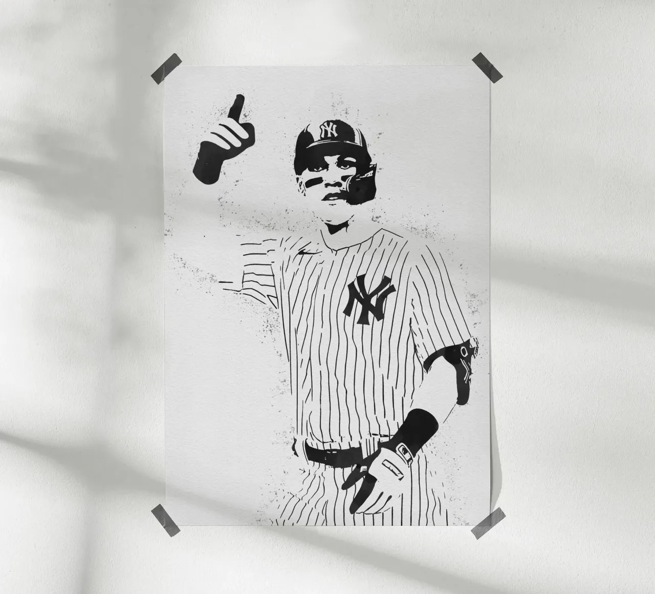 Aaron Judge Hahnemühle von tenten