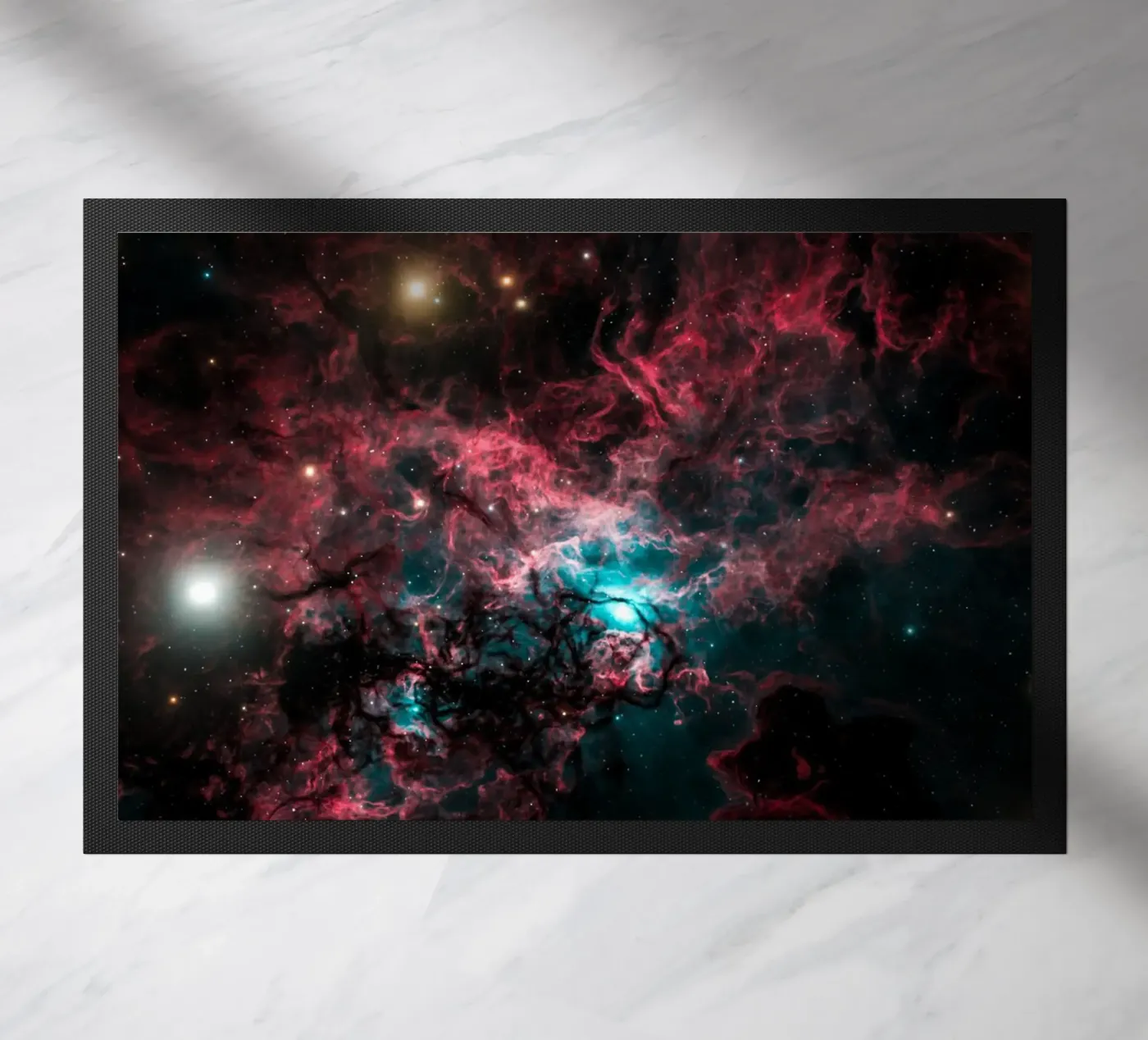 Nebulark deurmat van Stellar Dream Art