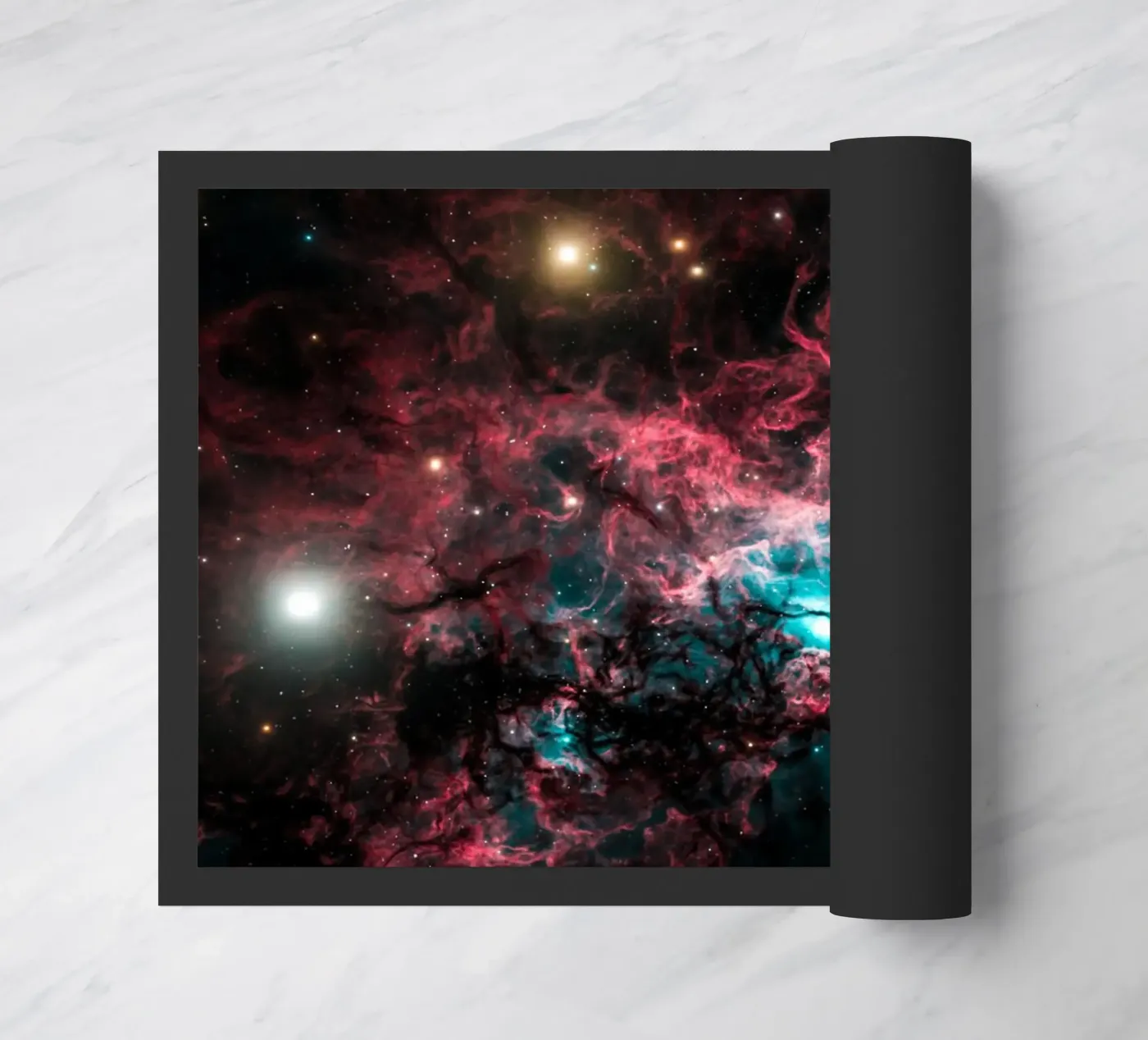 Nebulark deurmat van Stellar Dream Art