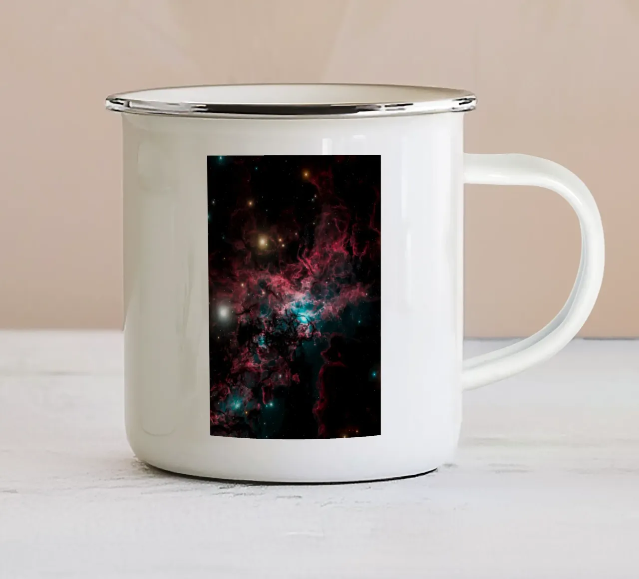 Nebulark tazza in smalto da Stellar Dream Art