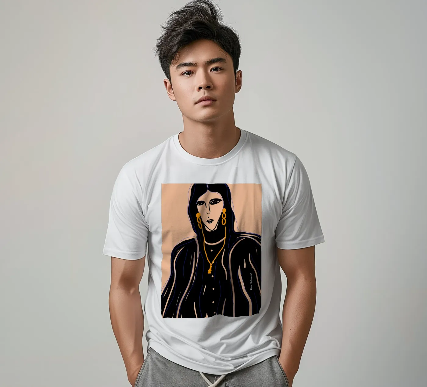 Soft Forms t-shirt da Mike Leymi