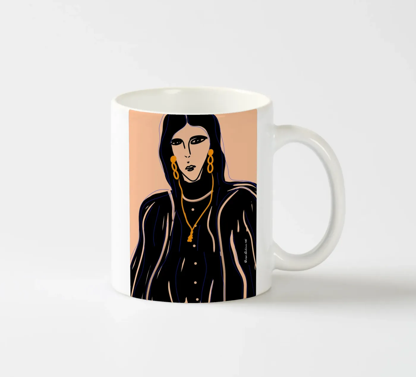 Soft Forms mug en céramique de Mike Leymi