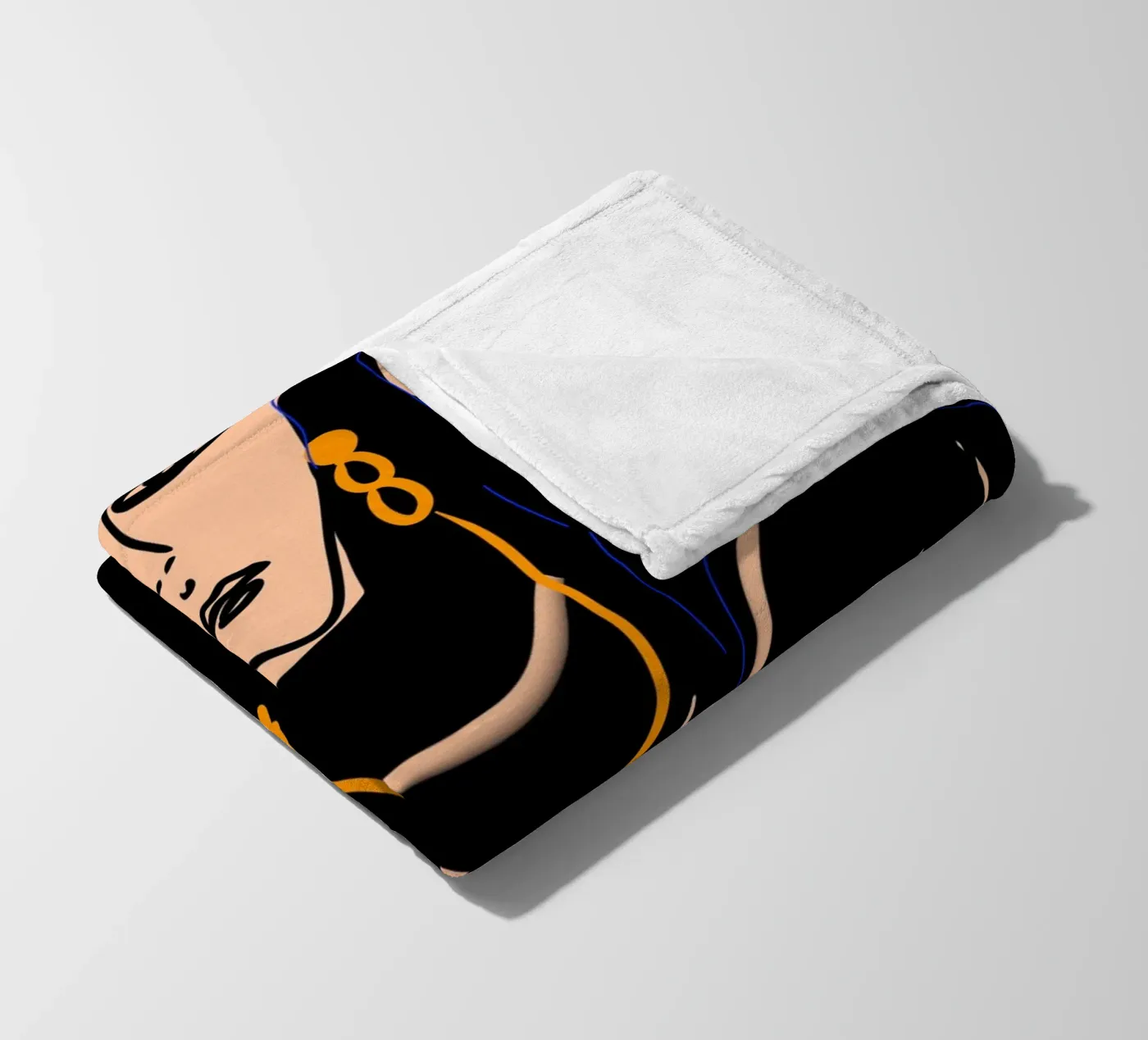 Soft Forms Fleecedecke von Mike Leymi