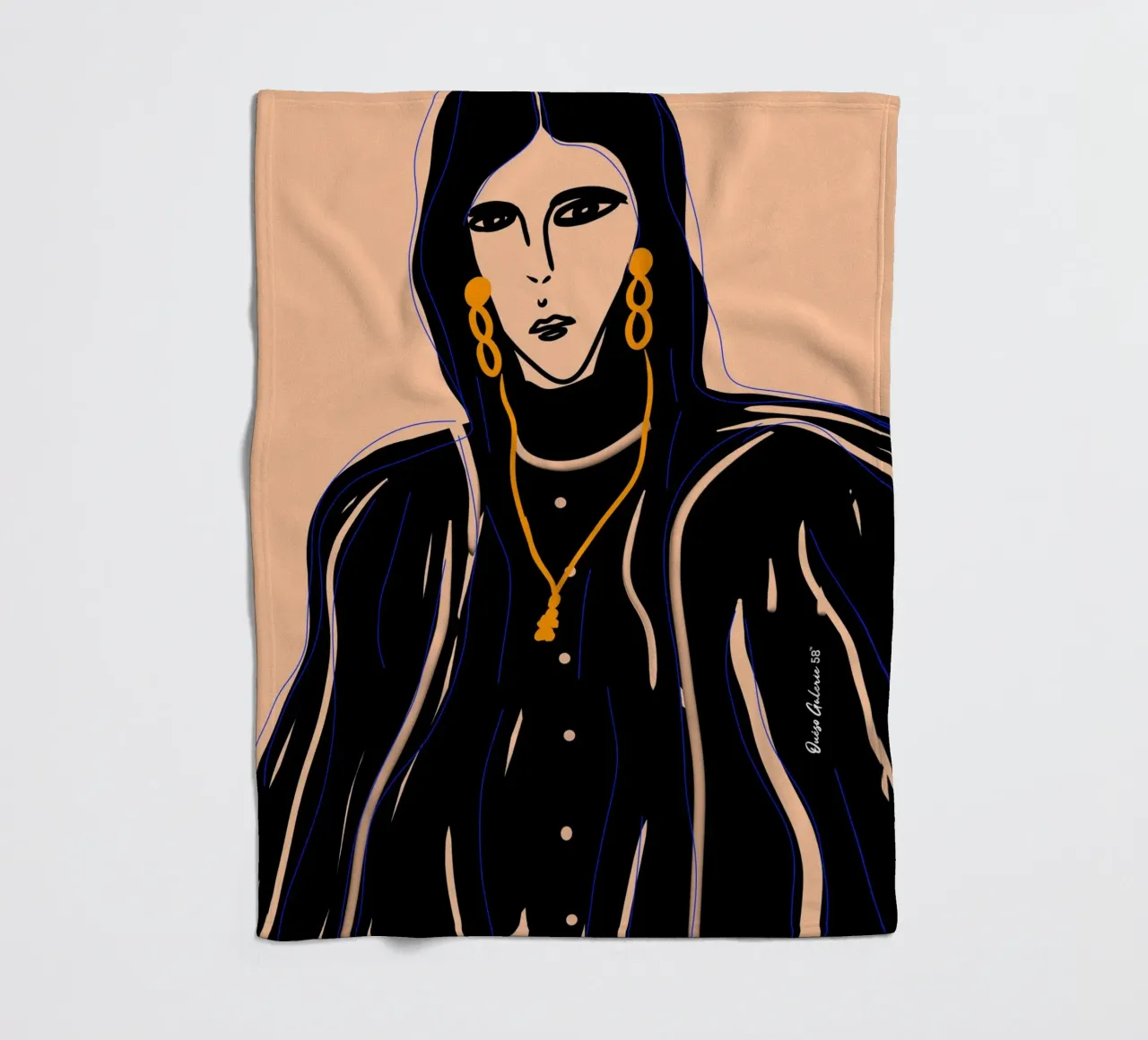 Soft Forms coperta in pile da Mike Leymi