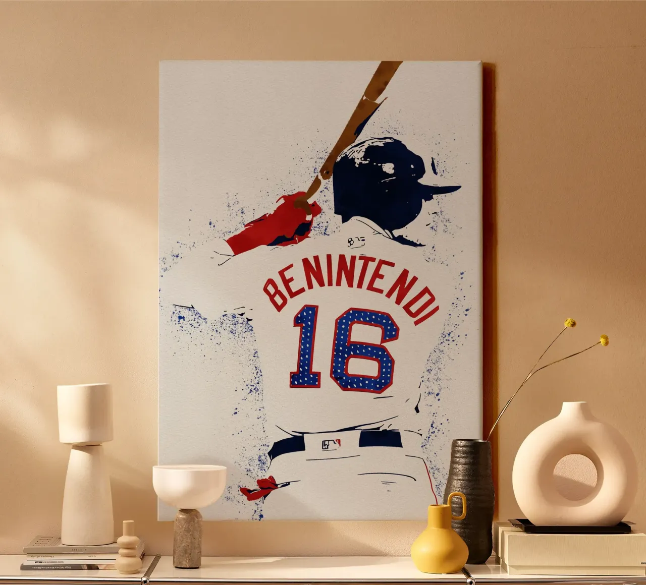 Andrew Benintendi Leinwand von tenten