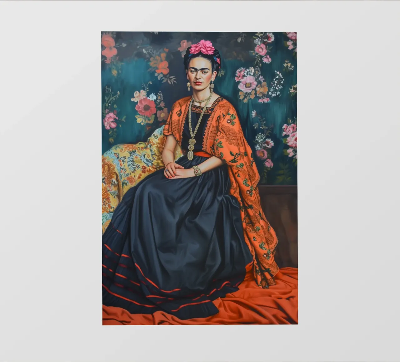 Lo stile della moda messicana di Frida pellicola backlit da Carinaprint