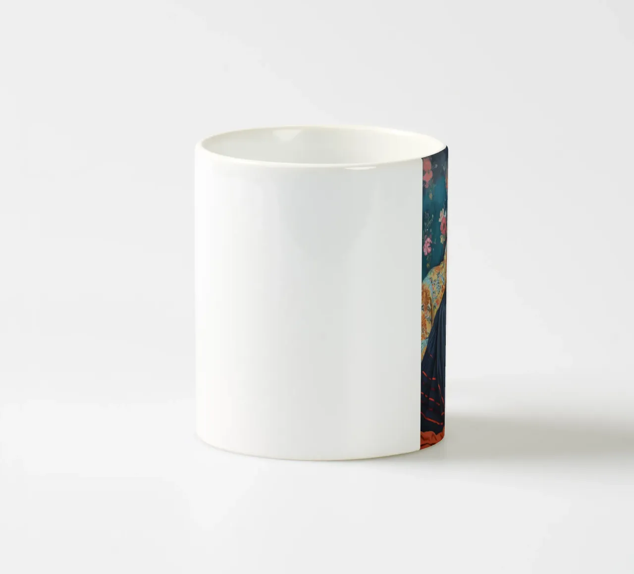 Lo stile della moda messicana di Frida tazza in ceramica da Carinaprint