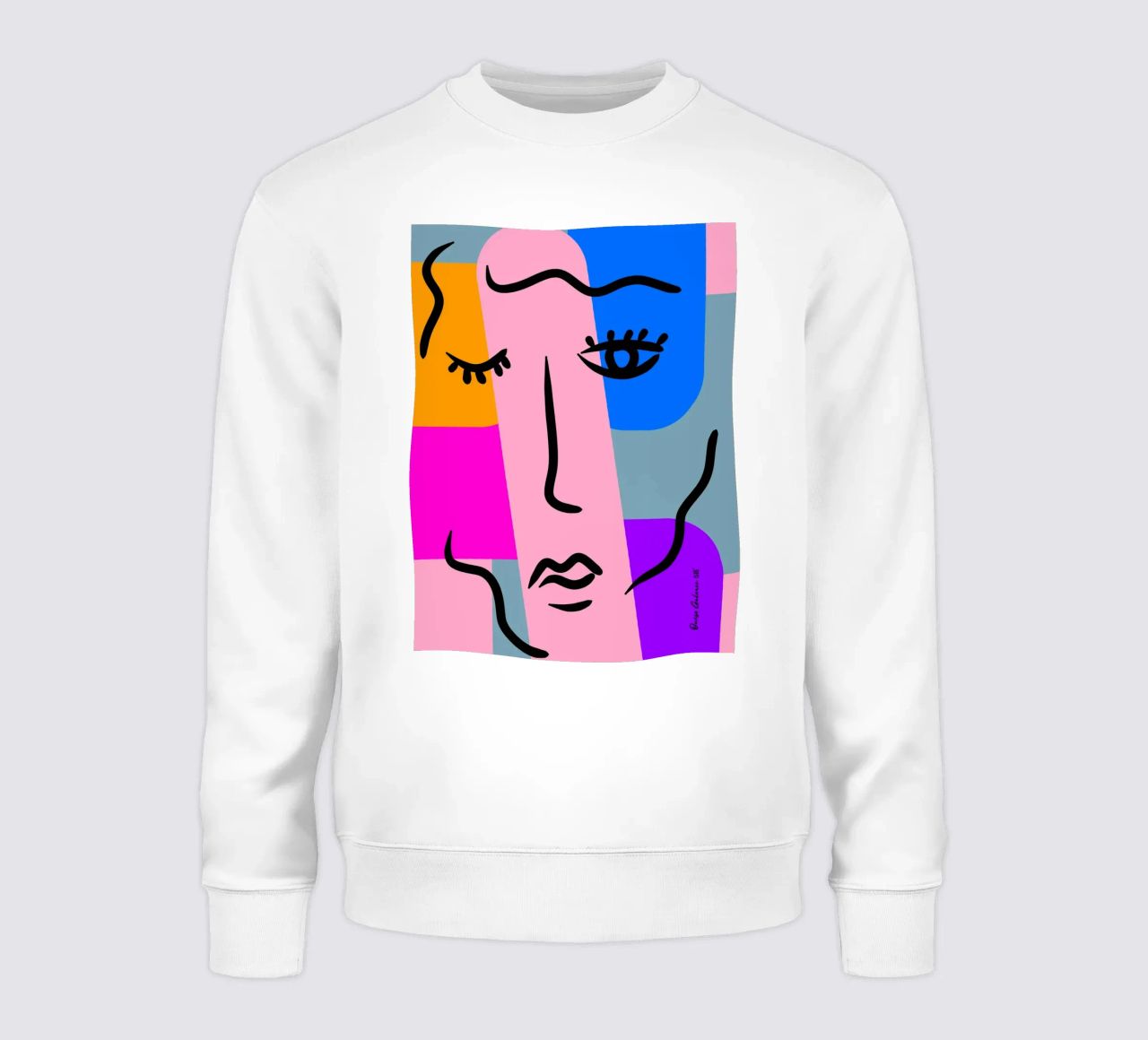 Vivid Curves sudadera de Mike Leymi