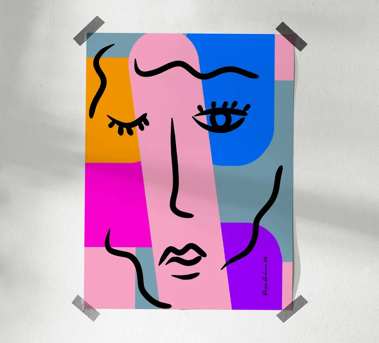 Vivid Curves poster da Mike Leymi