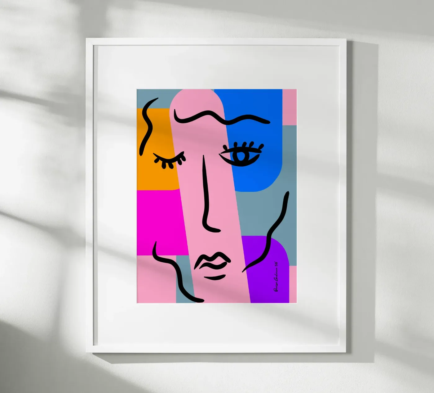 Vivid Curves poster da Mike Leymi