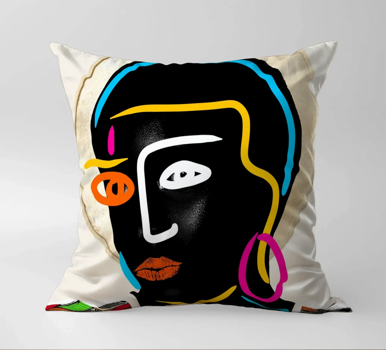 Afro Pulse cuscino da Mathudace Créas