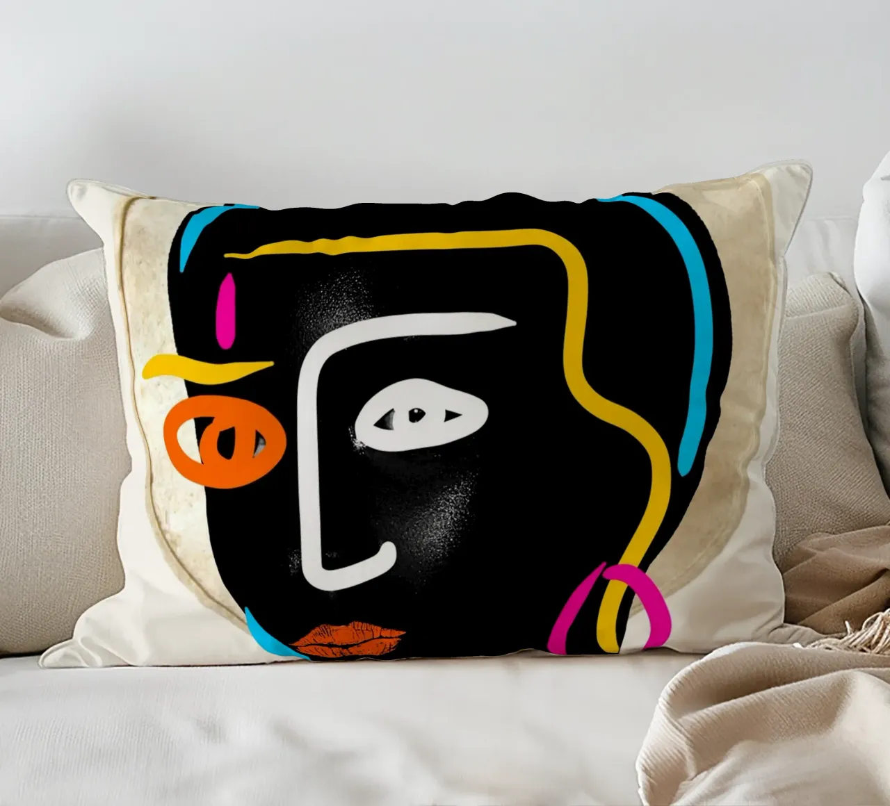 Afro Pulse cuscino da Mathudace Créas
