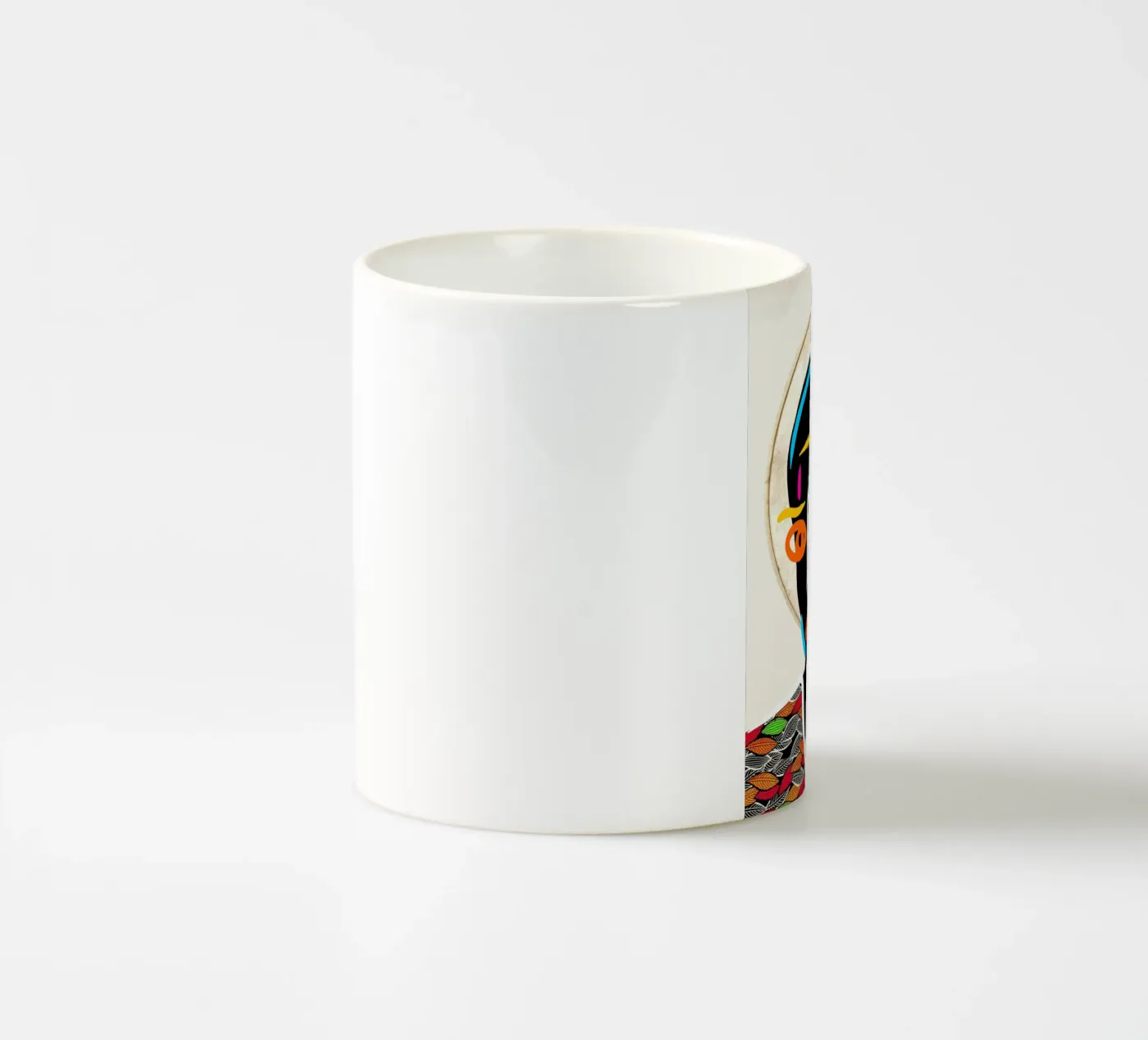 Afro Pulse ceramic mug by Mathudace Créas