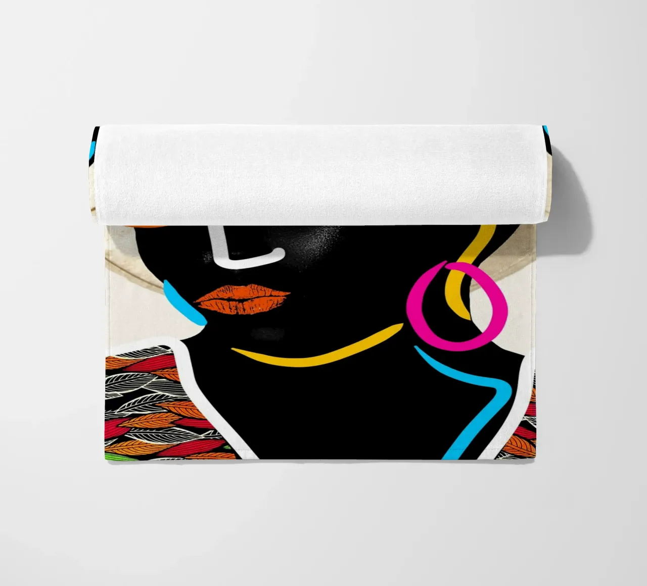 Afro Pulse telo mare da Mathudace Créas