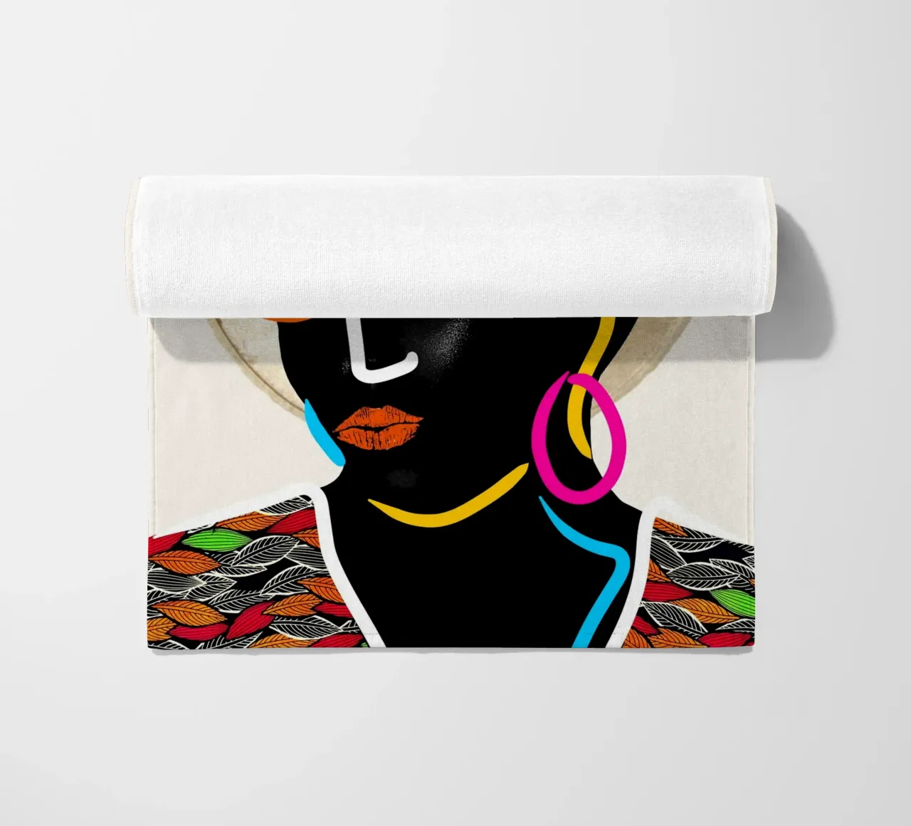 Afro Pulse telo mare da Mathudace Créas