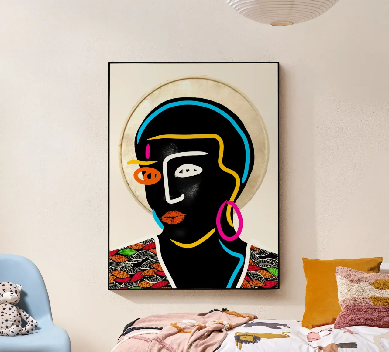 Afro Pulse plexiglass da Mathudace Créas