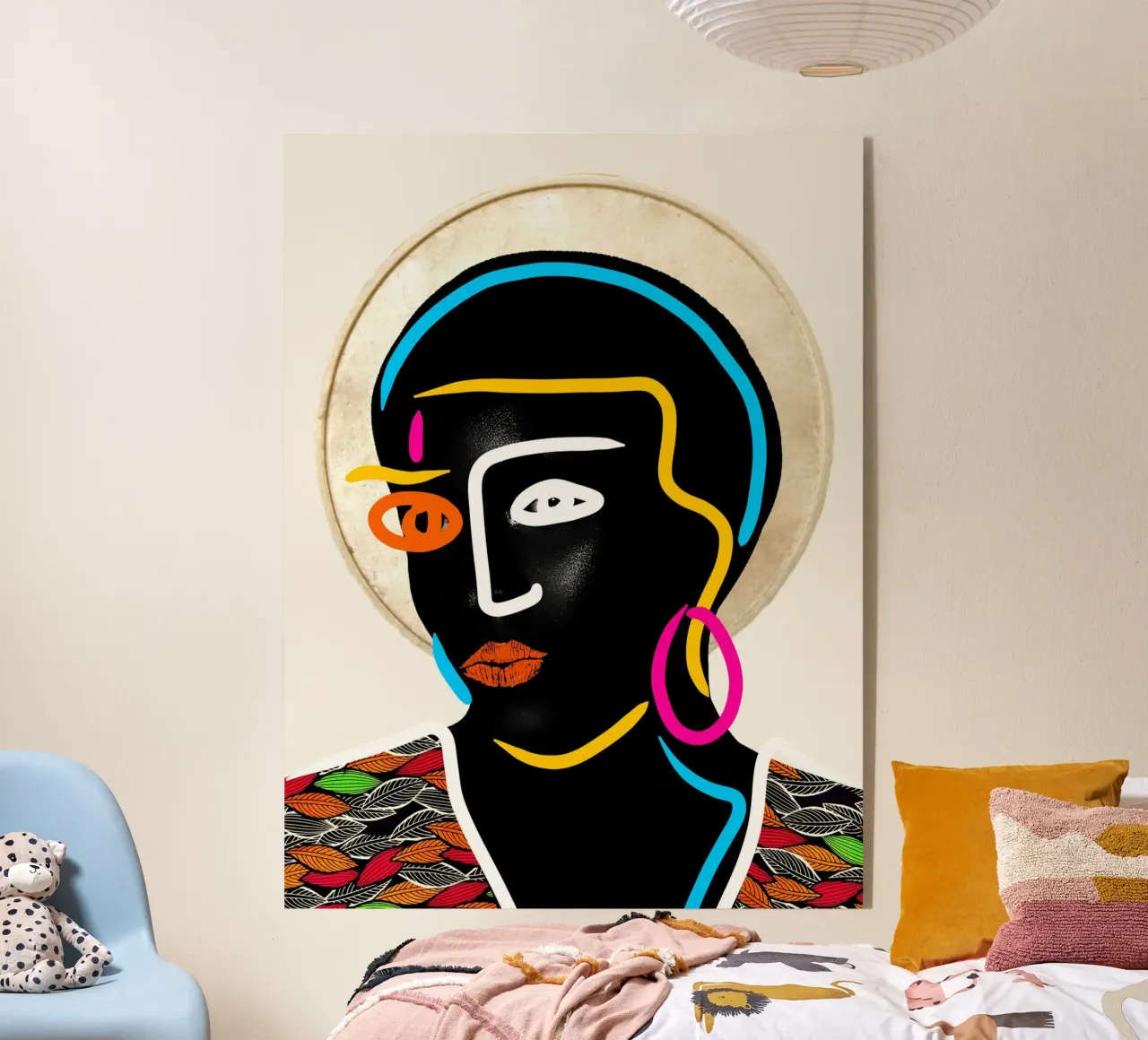 Afro Pulse plexiglass da Mathudace Créas