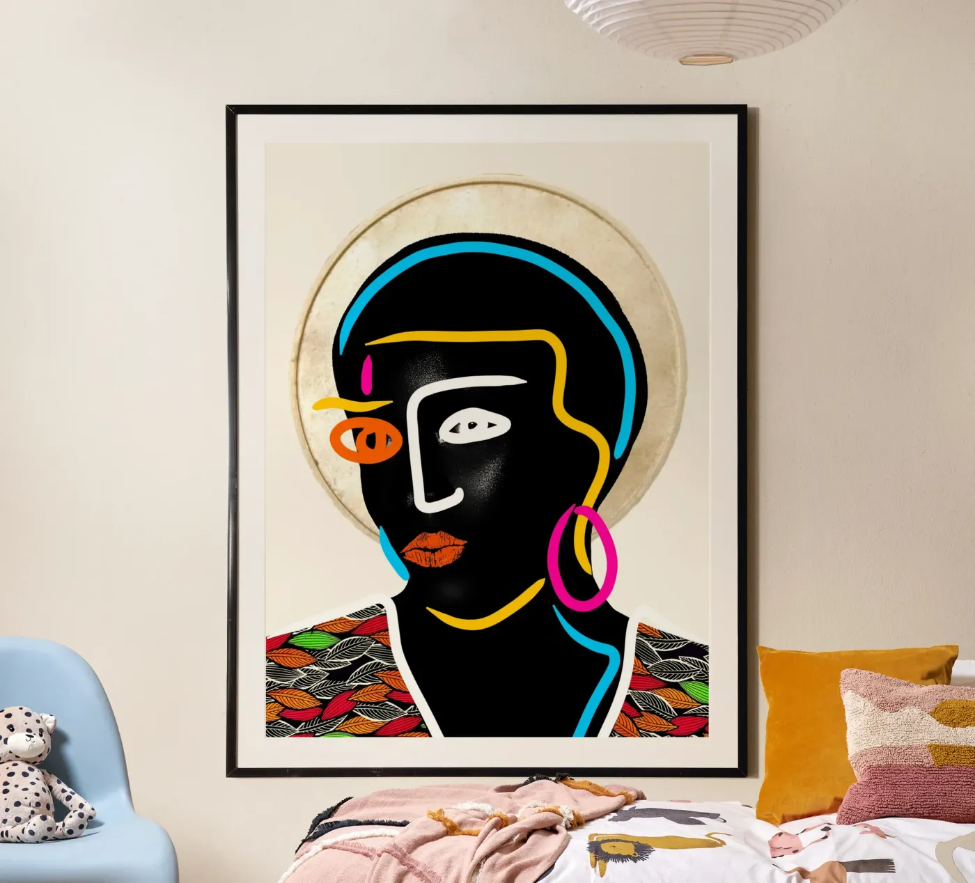 Afro Pulse Poster von Mathudace Créas