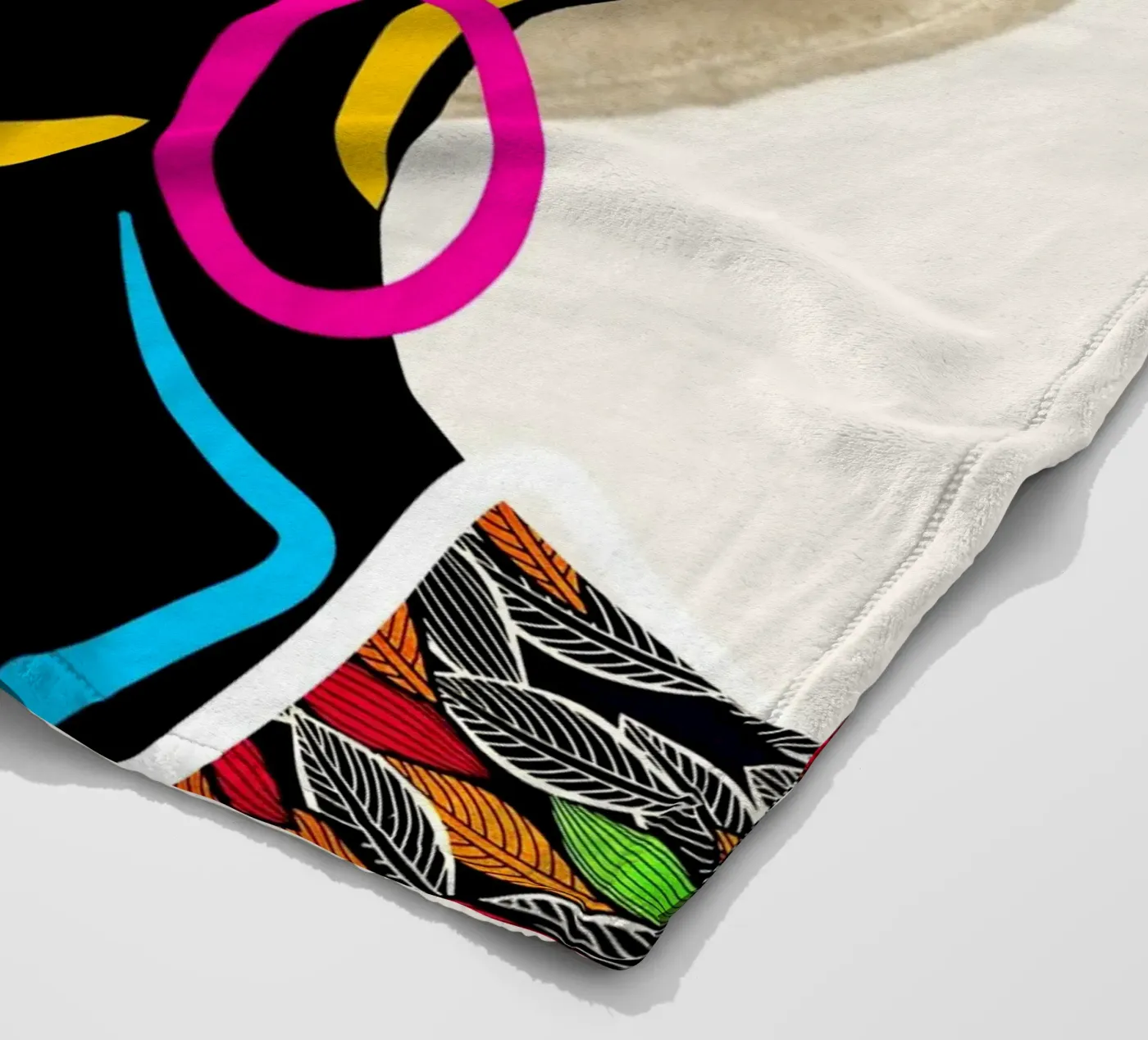 Afro Pulse Fleecedecke von Mathudace Créas