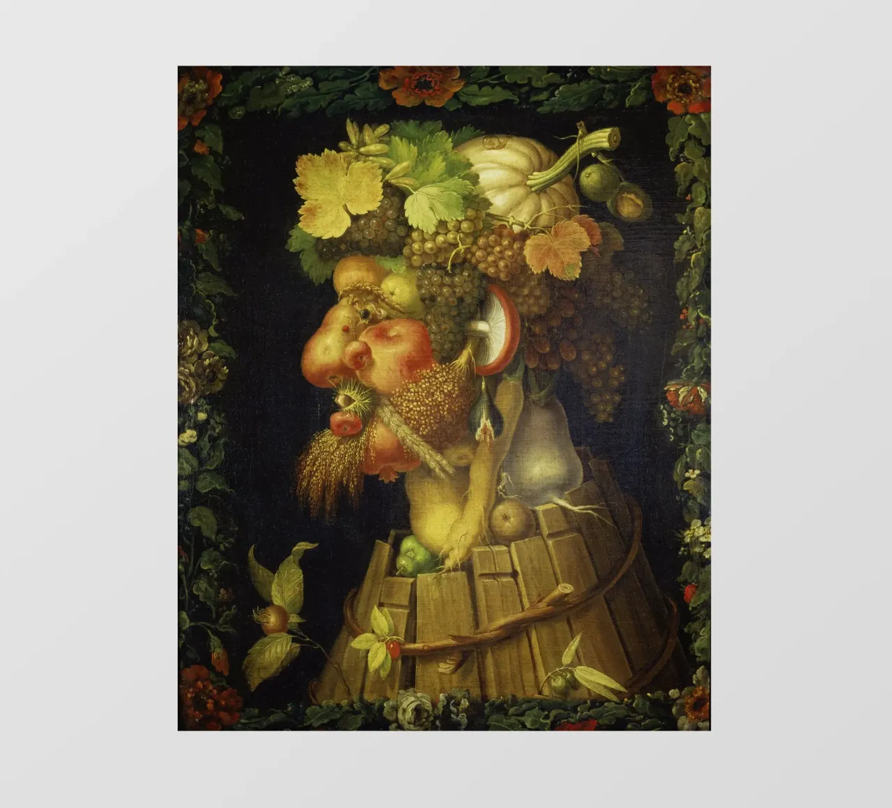 Giuseppe Arcimboldo - Autunno pellicola backlit da ARTOTHEK